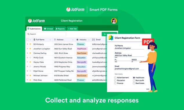 JotForm Smart PDF Forms