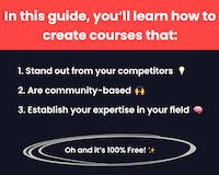 Free Guide: How to create online courses