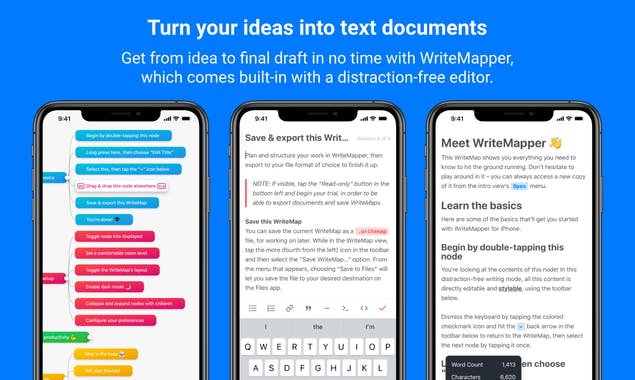 WriteMapper for iPhone