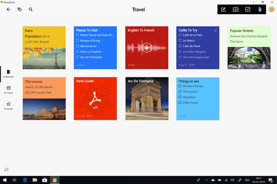 Notebook for Windows