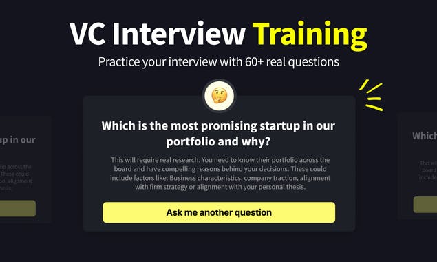 Venture Capital Interview Trainer
