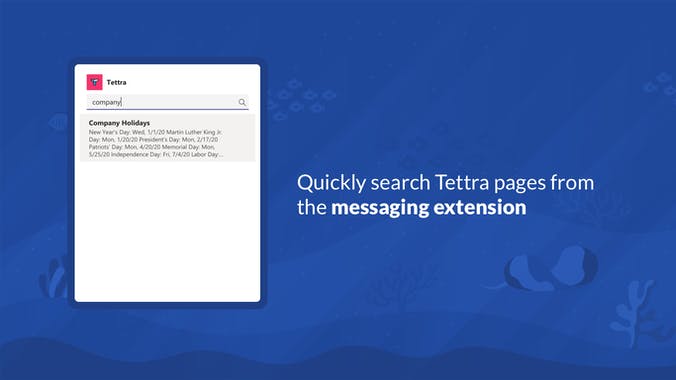 Tettra for Microsoft Teams