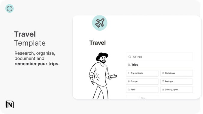 Notion Travel Template