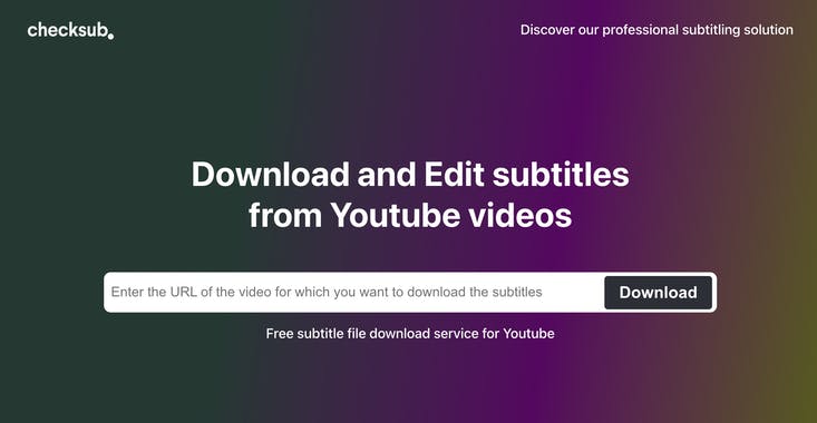 Subtitles Downloader by Checksub