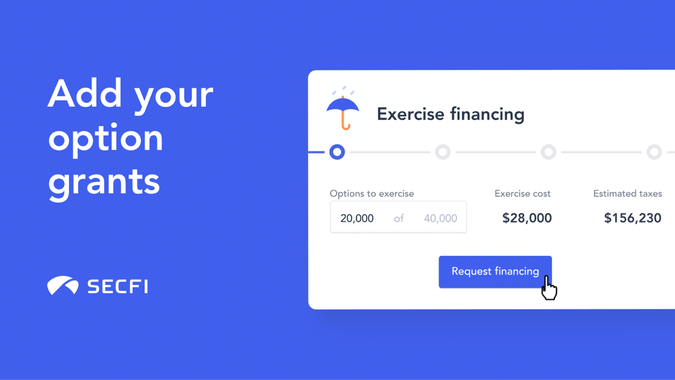 Options Exercise Financing By Secfi