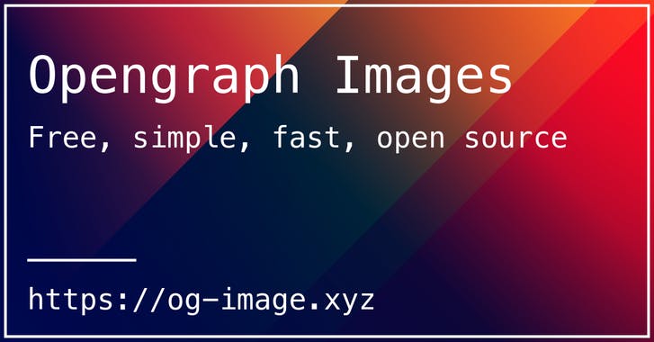 Opengraph Image Generator