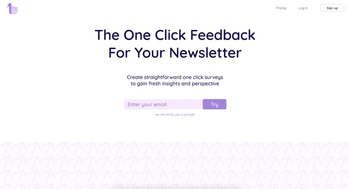 One Click Feedback