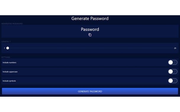 Password Generator