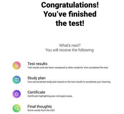 Growth Skills Assessment Test