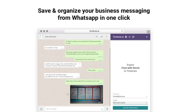 TimelinesAI for WhatsApp