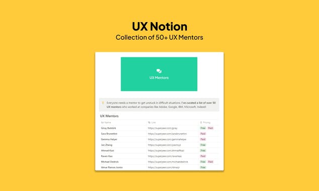 UX Notion