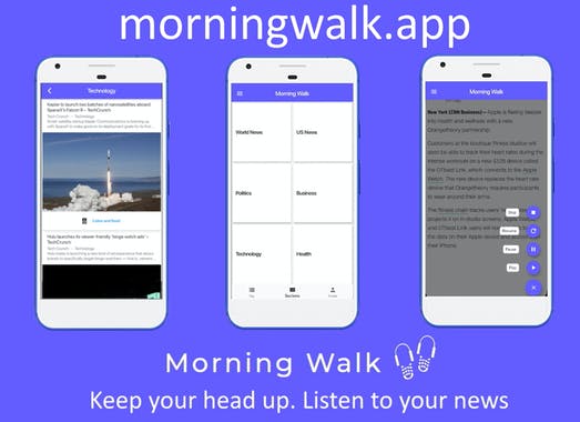 Morning Walk App