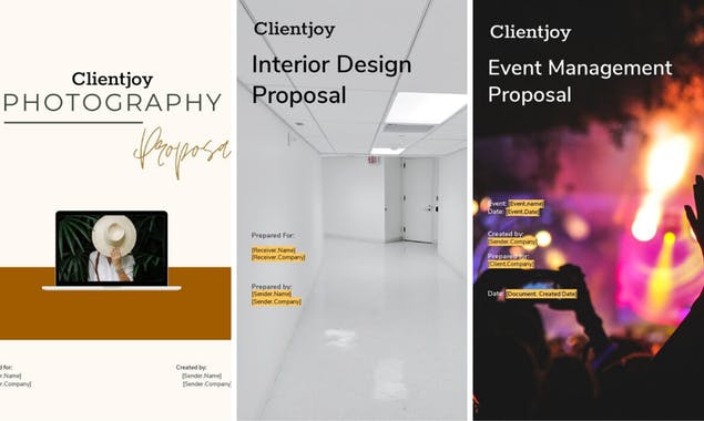 Proposal Templates for Agencies