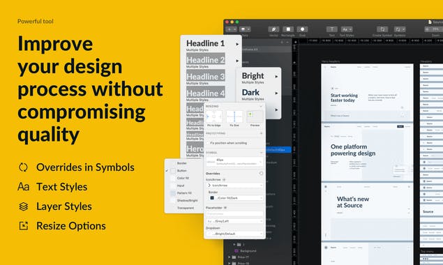 Source Wireframe Kit