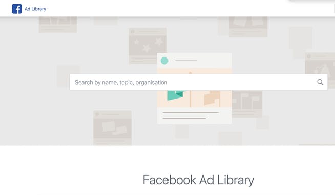 Facebook Ad Library