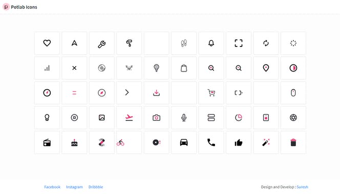 Potlab Icons