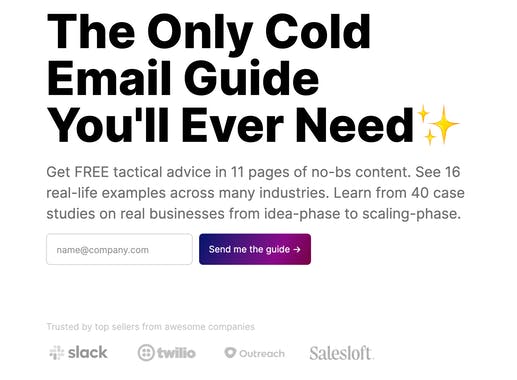 Cold Email Guide