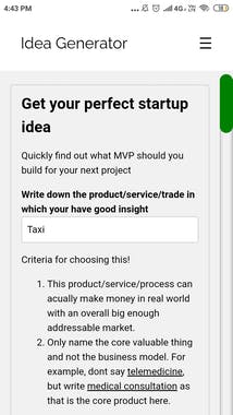 Startup Idea Generator