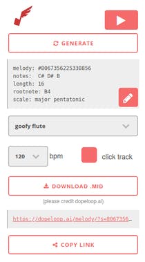 Melody Generator