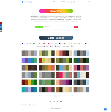 Hexcolorpedia