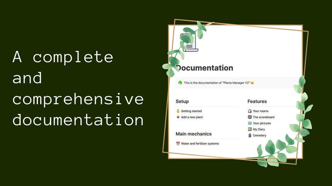 Notion Plant Manager