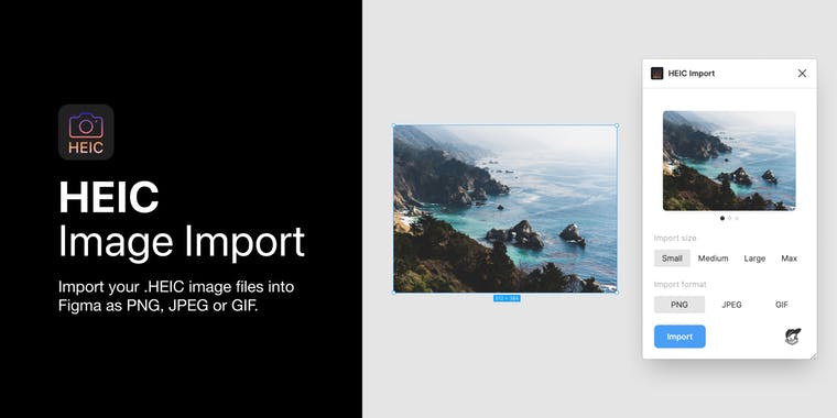 HEIC Image Import Plugin for Figma