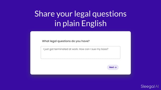 Sleegal - Lawyer search made simple